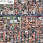 Mapa novo trecho interditado na Av. Odorindo Perenha